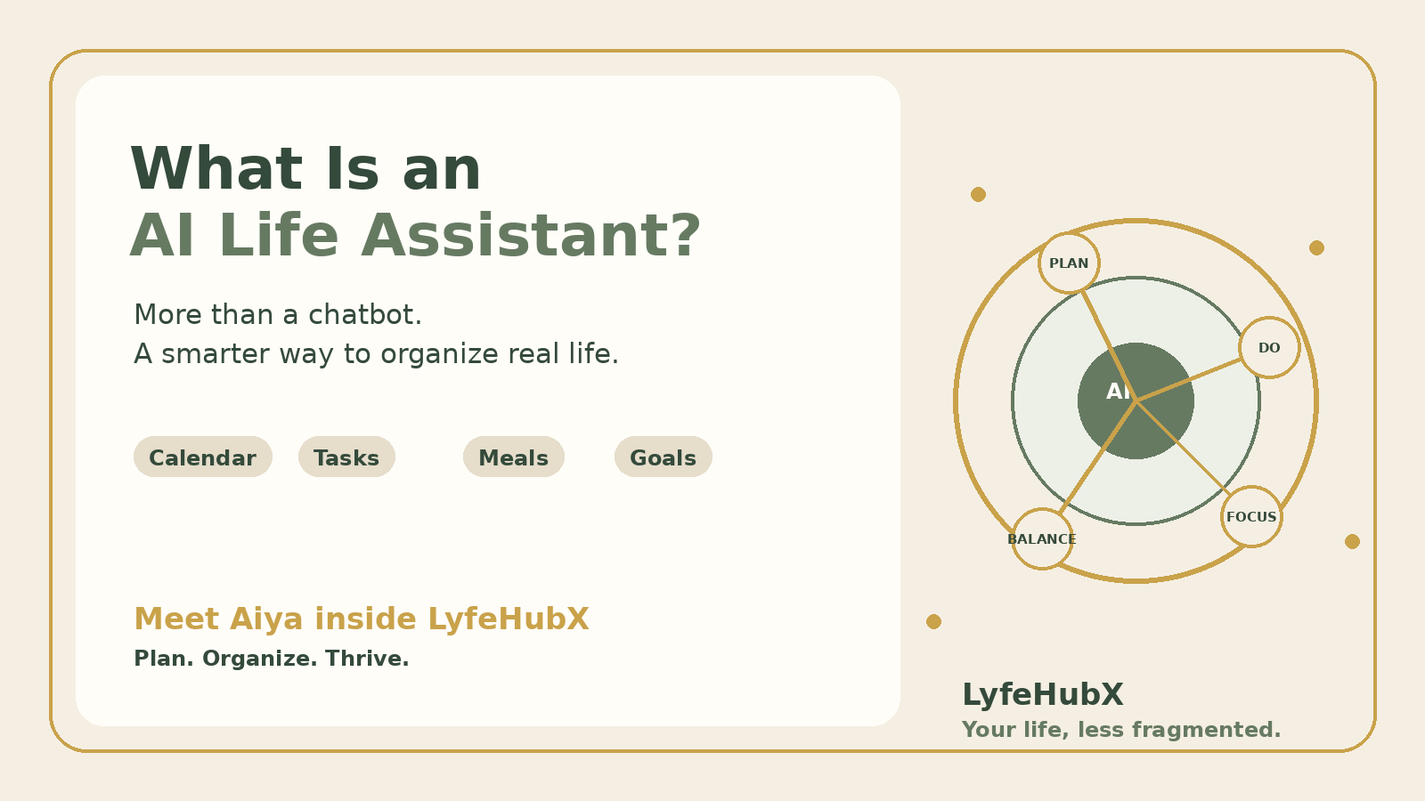 What Is an AI Life Assistant—and What Can It Actually Do?